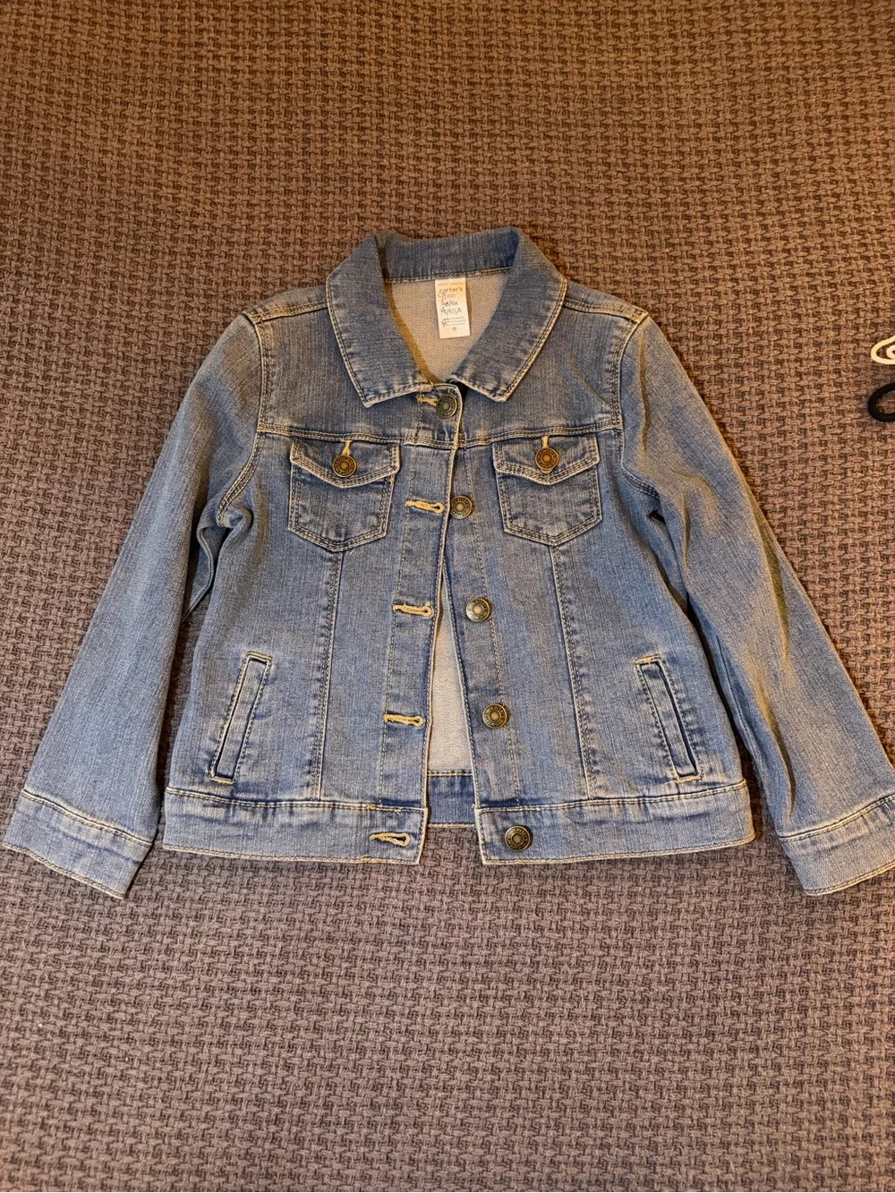 Carter's Light Blue Denim Jean Jacket for Kids